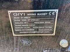 2025 GIYI Unused GY-MB27F Mixing Bucket