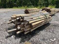 Untreated Wood Posts - Qty: 77