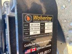 2025 Wolverine Unused SBG-13-72W Skid Steer Brush Grapple