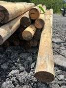 Untreated Wood Posts - Qty: 46
