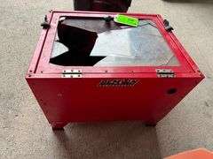 Blast Cabinet - Broken Glass