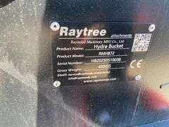 2025 Raytree Unused RMHB72 Hydra Bucket