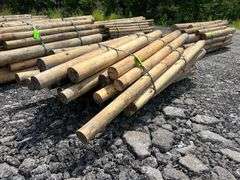 Untreated Wood Posts - Qty: 46