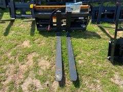 2025 Wolverine Unused PFA-11-3300G  Skid Steer Pallet Fork Hydraulic Adjustable