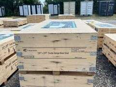 KJ Unused K2223 23ftx22ft Double Garage Metal Shed