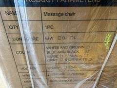 2025 IR Sdlanch Unused IRMC Massage Chair