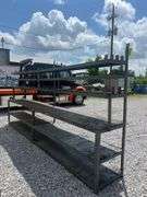 Steel Work Table - 170.5in x 25in x 81in
