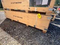 KJ Unused K2030 20ftx30ft Metal Garage