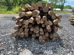 Untreated Wood Posts - Qty: 90