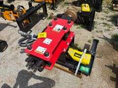 2025 Raytree Unused RMPP680 Skidsteer Hydraulic Post Pounder