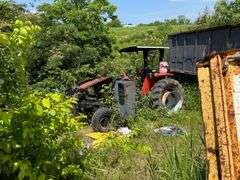 Massey Ferguson 4345 Tractor with Side Arm Cutter (Arm Only)