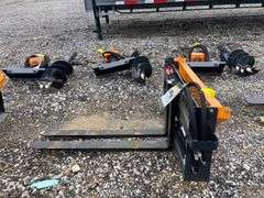 2025 Wolverine Unused PFA-11-3300G Skidsteer Hydraulic Adjustable Pallet Forks