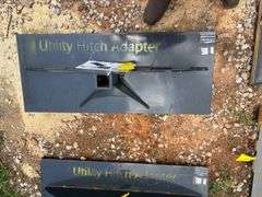 2025 Landhonor Unused UHA-16-3000G Skidsteer Utility Hitch Adapter 2in Receiver