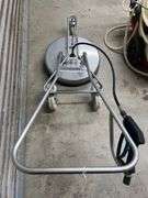 Stainless Steel 22in Pressure Washer Surface Cleaner