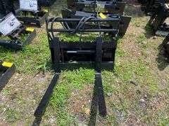 2025 GIYI Unused GY-CYHC Mini Skid Steer Side Shift Pallet Forks with 2'5" Forks