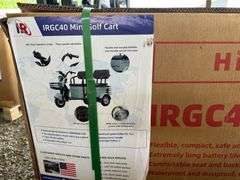 2025 IR Sdlanch Unused IRGC40 Electric Three-Wheeled Cart