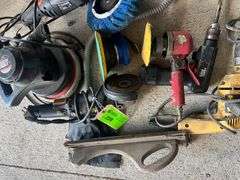Lot - Buffers, Sanders, Assorted Tools