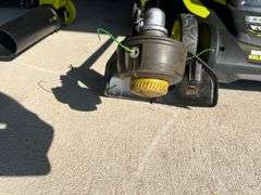 Ryobi Self Propelled 20in Mower, Blower and Weedeater with Battery and Changer