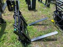 2025 GIYI Unused GY-CYHC Mini Skid Steer Side Shift Pallet Forks with 2'5" Forks