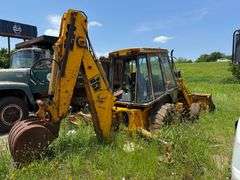 JCB 214 Enclosed Cab Backhoe