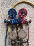 A/C Manifold Gauge Set with Hoses