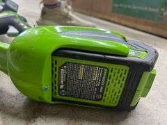 Greenworks Edger with Battery