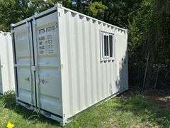 2025 GIYI 12ft "One Use" Steel Storage/Office Container
