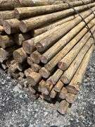 Untreated Wood Posts - Qty: 90