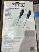 (2) Master Mechanic 12 Piece Screwdriver Set
