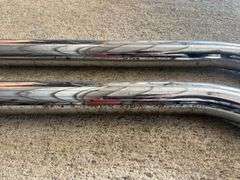 Chrome Tubular Long Truck Bed Rails - 75in