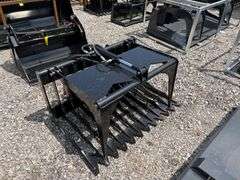2025 GIYI Unused GY-HWG44C Mini Skidsteer Hollow Wood Grabber