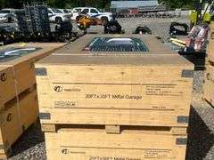 KJ Unused K2030 20ftx30ft Metal Garage