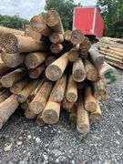 Untreated Wood Posts - Qty: 68