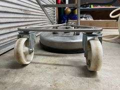 Stainless Steel 22in Pressure Washer Surface Cleaner