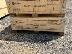 KJ Unused K1912 20ftx12ft Livestock Metal Shed