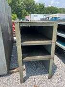 Steel Work Table - 160in L x 31in W x 54in H
