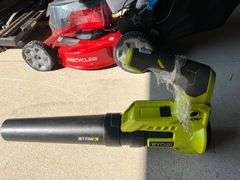 Ryobi Self Propelled 20in Mower, Blower and Weedeater with Battery and Changer
