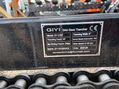 2025 GIYI Unused GY-X39F Mini Skid Steer Trencher