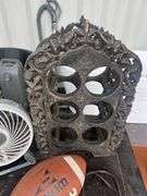 Lot -  Furniture - (2) Side Tables, Assorted Decor