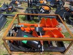 2025 Raytree Unused RMA42 Skidsteer Auger Set