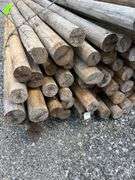 Untreated Wood Posts - Qty: 92