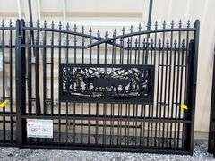 2025 KJ Unused K0720 Metal Farm Driveway Gates