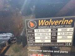2025 Wolverine Unused CB-11-750F Skidsteer Hydraulic Breaker