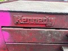 Kennedy 5-Drawer Roller Cabinet and Tool Box with Assorted Tools