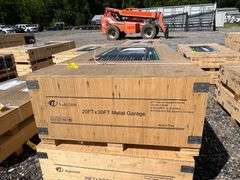 KJ Unused K2030 20ftx30ft Metal Garage