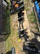 2025 GIYI Unused 3pc Mini-Excavator Auger Set