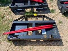 2025 Landhonor Unused BS-12-2500G Skid Steer Bale Spears
