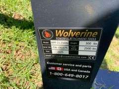2025 Wolverine Unused MPF-11-2500G Mini Skid Steer Pallet Fork
