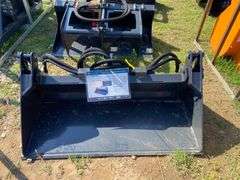 2025 Wolverine Unused MCB-11-48W Mini Skid Steer Combination Bucket,