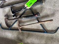 Lot - Pry Bars and Hammers